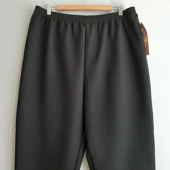 IMAGE | Stirrup High Waist Pull-on Dress Pants Black Sz 16 | Eur 44 - Picture 3 of 8